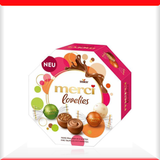 Kẹo socola hảo hạng Merci Petis hộp lục giác Lovelies Creamy - Hộp 185gr (7)