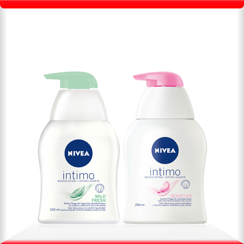 Dung dịch vệ sinh phụ nữ Nivea Intimo nhập khẩu Đức - Chai 250ml (12)