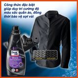 Nước giặt tẩy vết bẩn quần áo màu và tối màu - Chai 1l (8)