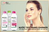 Nước tẩy trang Garnier nắp xanh lá cho da dầu mụn nhập khẩu Đức - Chai 400ml (6)