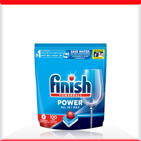 Viên rửa bát Finish Power All in 1 hương Soda - Túi 100 viên (6)