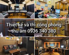 Thiết kế phòng thu âm chuyên nghiệp