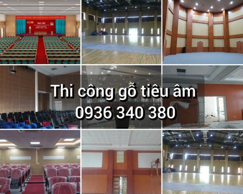 Thi công gỗ tiêu âm giá rẻ