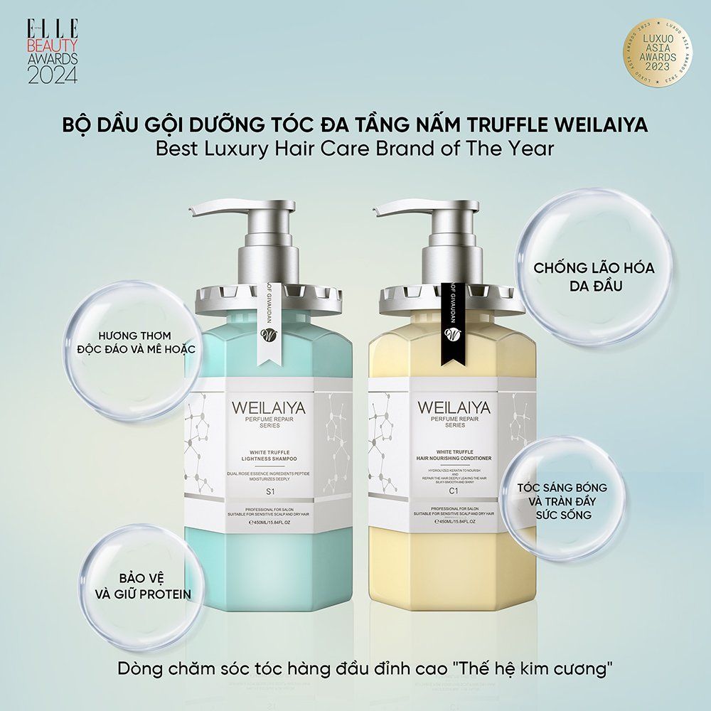 Combo chăm sóc tóc huyền thoại Weilaiya