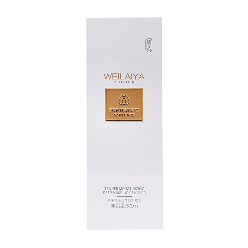 Nước tẩy trang thảo mộc Weilaiya Tender Moisturizing Deep Make-up Remover 300ml
