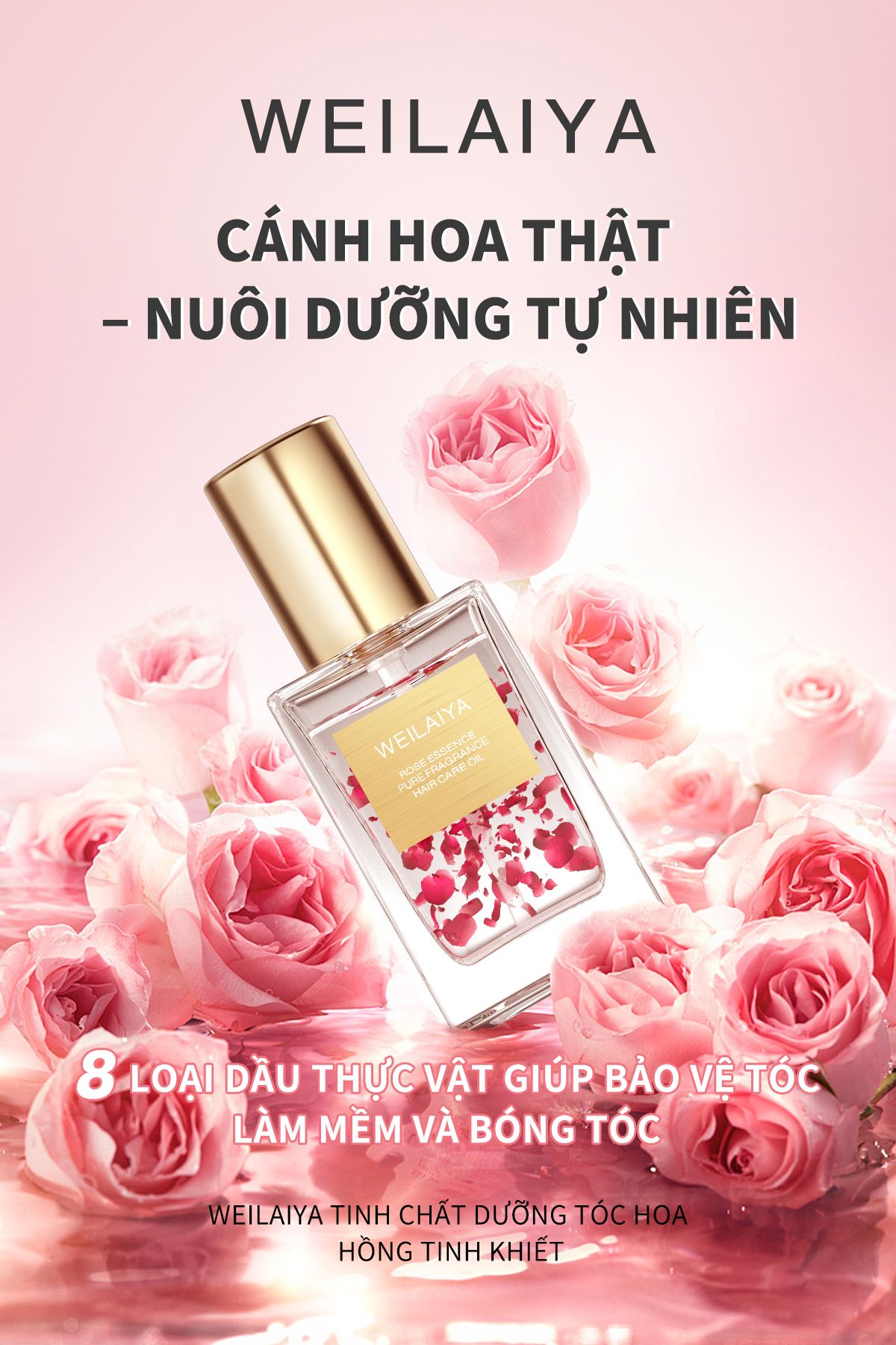 Combo chăm sóc tóc huyền thoại Weilaiya