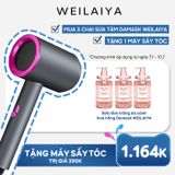  [TẶNG MÁY SẤY] Combo 3 chai sữa tắm cánh hoa hồng Damask 450mlx3 