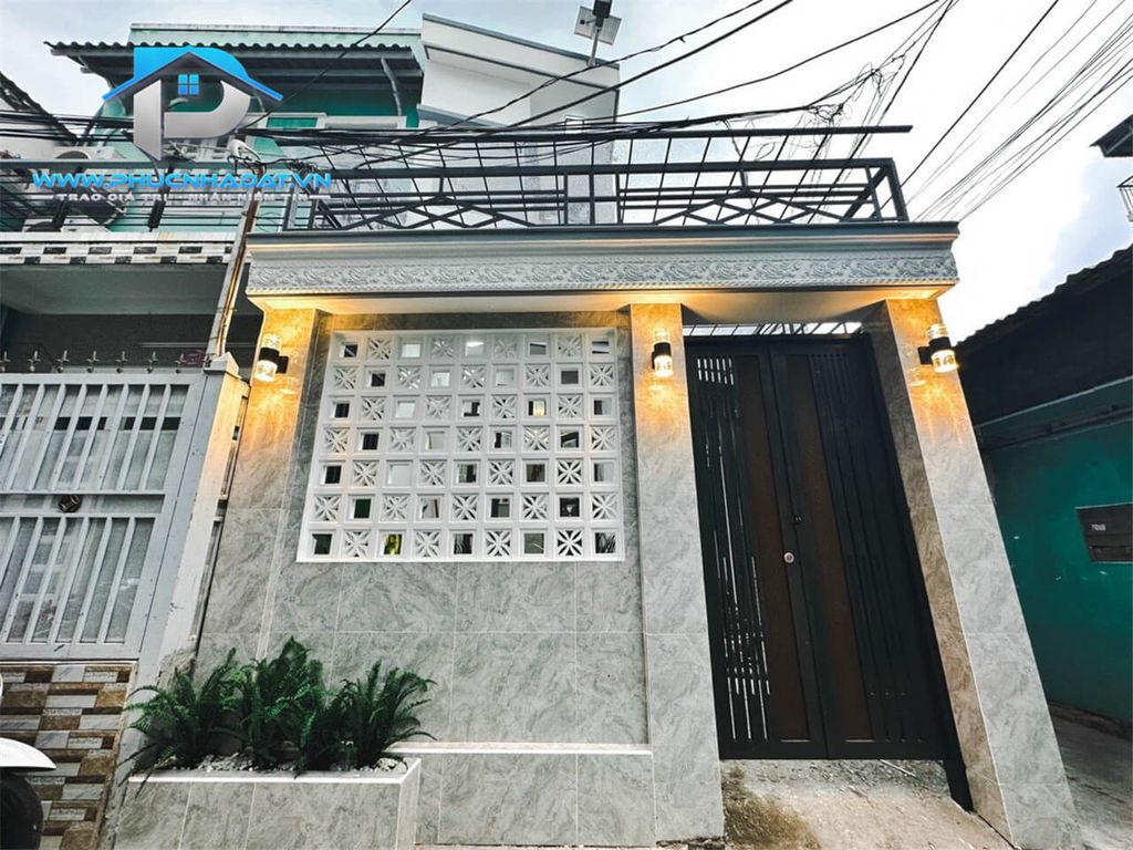 Bán Nhà Sổ Hồng Riêng 1 Lầu Đường Gò Ô Môi Phú Thuận Quận 7