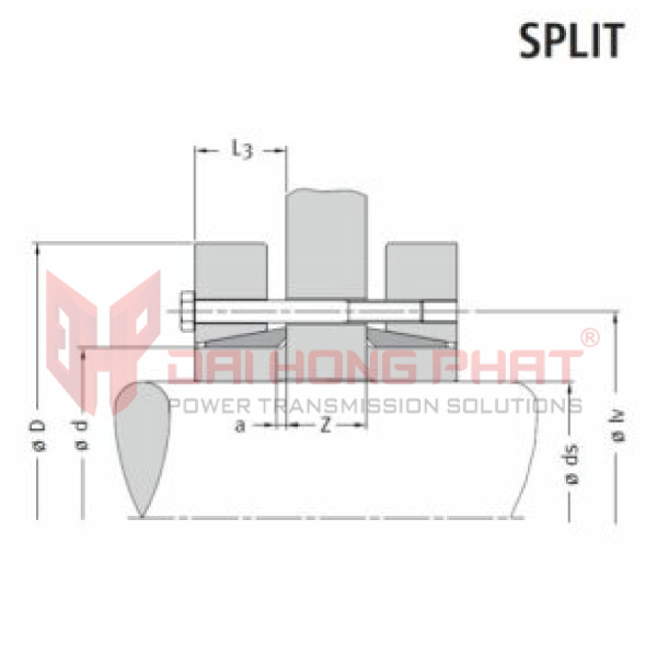 THIẾT BỊ BÓP TRỤC MAV 2108 HẠNG NHẸ BẢN SPLIT-HC-HT ĐẠI HỒNG PHÁT