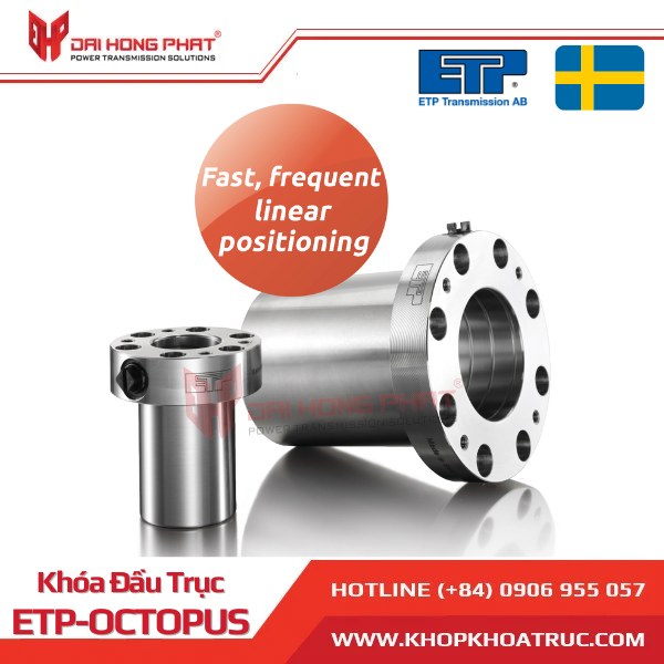 KHỚP KHÓA TRỤC ETP-OCTOPUS - HUB SHAFT CONNECTIONS