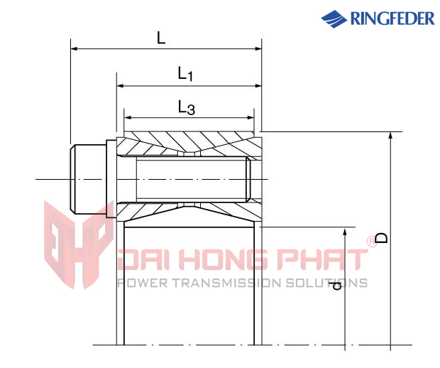 Khớp Khóa Trục Ringfeder RfN 7012 Đại Hồng Phát