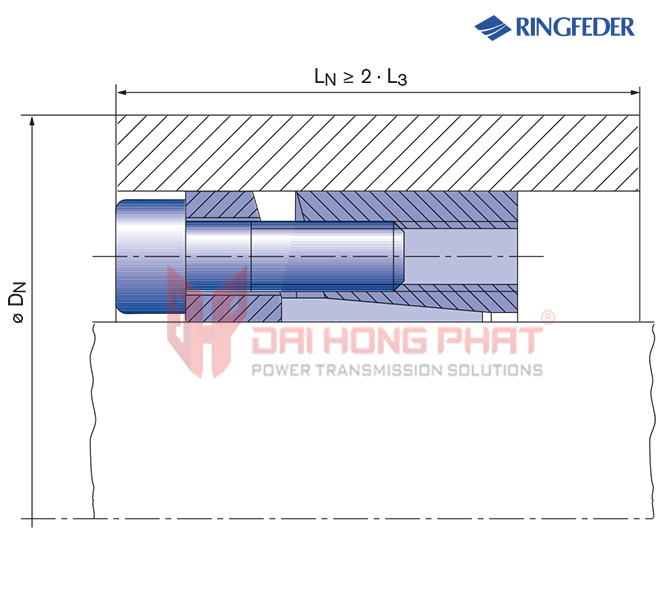 Khớp khóa trục Ringfeder RfN 7013.0 Đại Hồng Phát