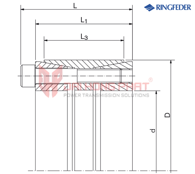 Khớp Khóa Trục Ringfeder RfN 7515 Đại Hồng Phát