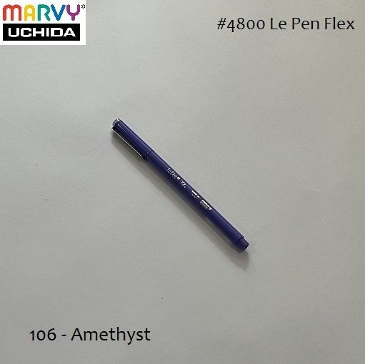 Bút lông đầu cọ linh hoạt Le Pen Flex MARVY 4800 trang trí sổ tay, bullet journal, lưu bút, album, calligraphy