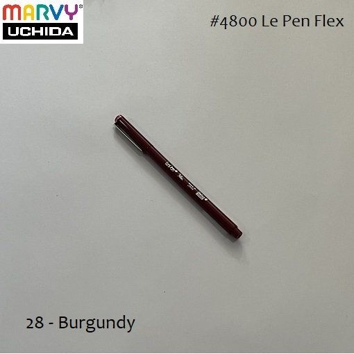 Bút lông đầu cọ linh hoạt Le Pen Flex MARVY 4800 trang trí sổ tay, bullet journal, lưu bút, album, calligraphy