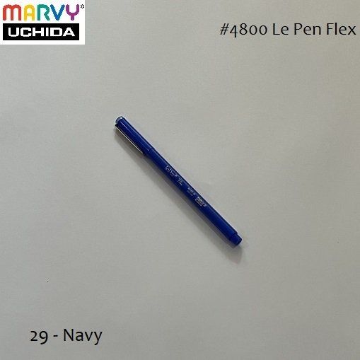Bút lông đầu cọ linh hoạt Le Pen Flex MARVY 4800 trang trí sổ tay, bullet journal, lưu bút, album, calligraphy