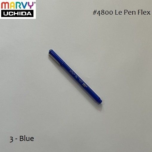 Bút lông đầu cọ linh hoạt Le Pen Flex MARVY 4800 trang trí sổ tay, bullet journal, lưu bút, album, calligraphy