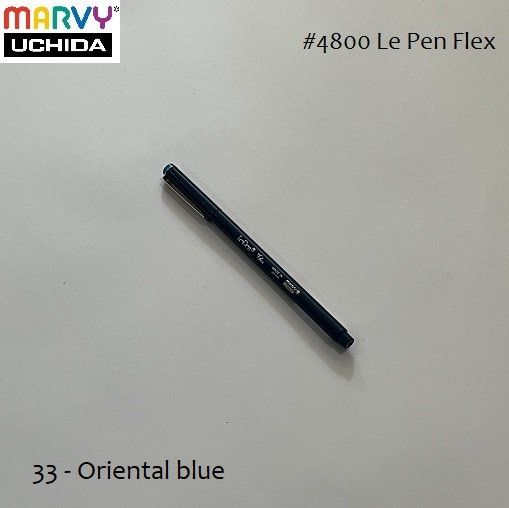 Bút lông đầu cọ linh hoạt Le Pen Flex MARVY 4800 trang trí sổ tay, bullet journal, lưu bút, album, calligraphy