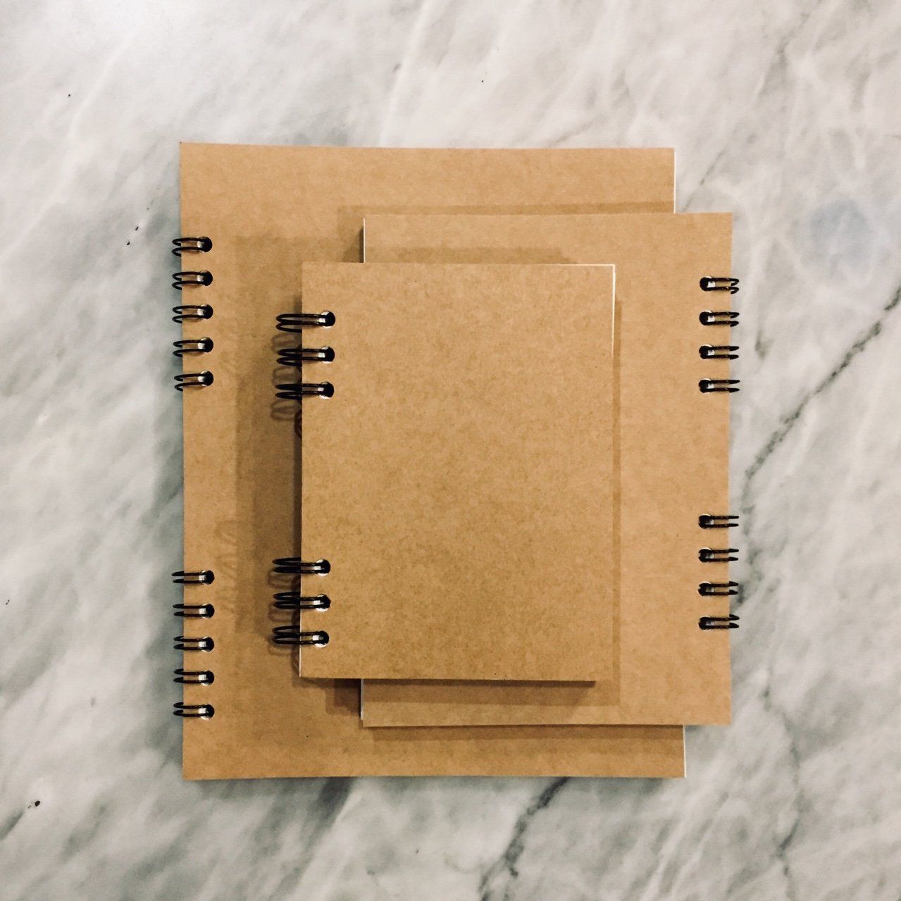 Sổ lò xo 11x14,7 cm (xấp xỉ A6) - Bìa trơn