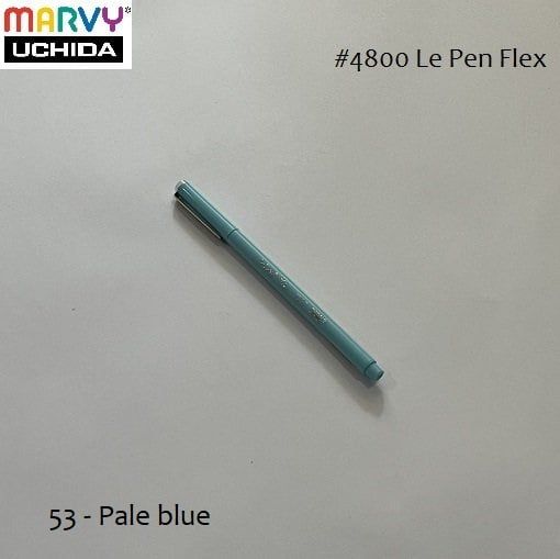 Bút lông đầu cọ linh hoạt Le Pen Flex MARVY 4800 trang trí sổ tay, bullet journal, lưu bút, album, calligraphy