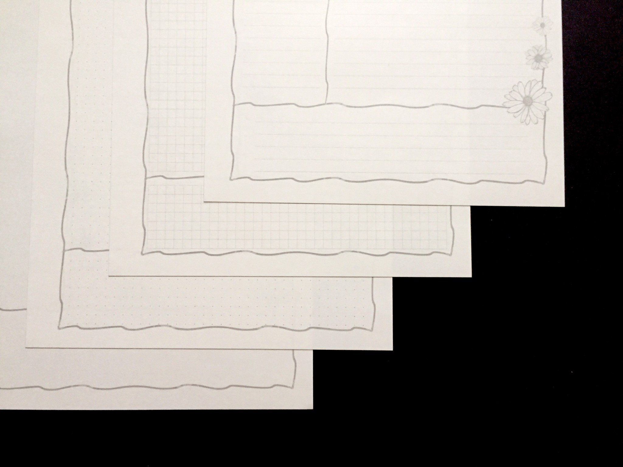 45 tờ giấy Cornell Notes 104 gsm 19x24 cm (xấp xỉ B5)