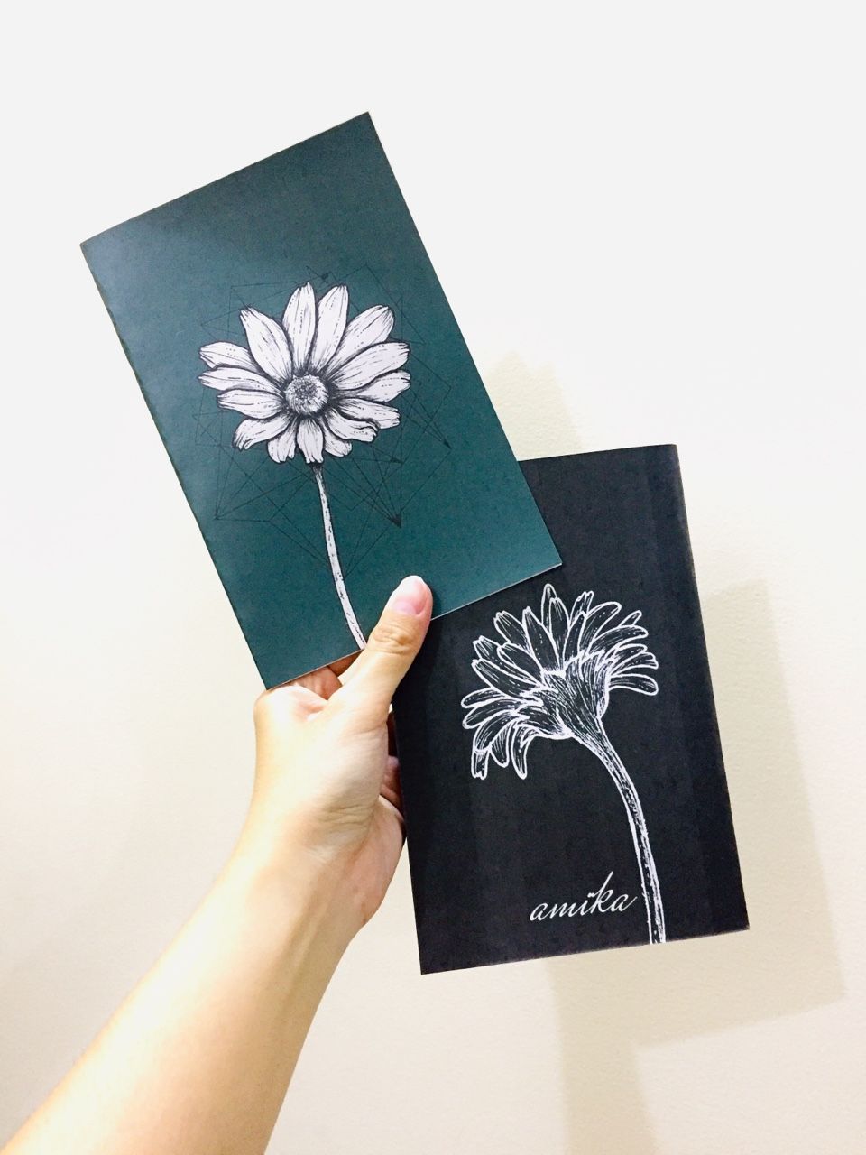 Sổ tay thiết kế Vintage Daisy - Ruột giấy trắng (xấp xỉ B6)