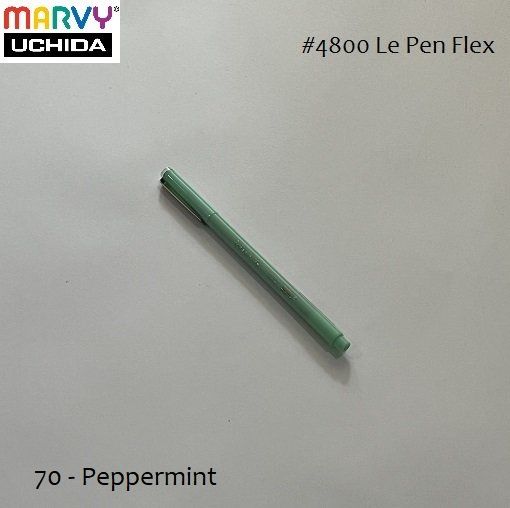 Bút lông đầu cọ linh hoạt Le Pen Flex MARVY 4800 trang trí sổ tay, bullet journal, lưu bút, album, calligraphy
