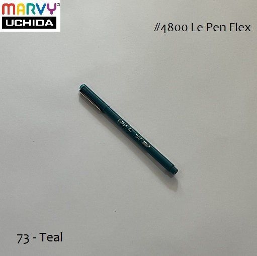 Bút lông đầu cọ linh hoạt Le Pen Flex MARVY 4800 trang trí sổ tay, bullet journal, lưu bút, album, calligraphy
