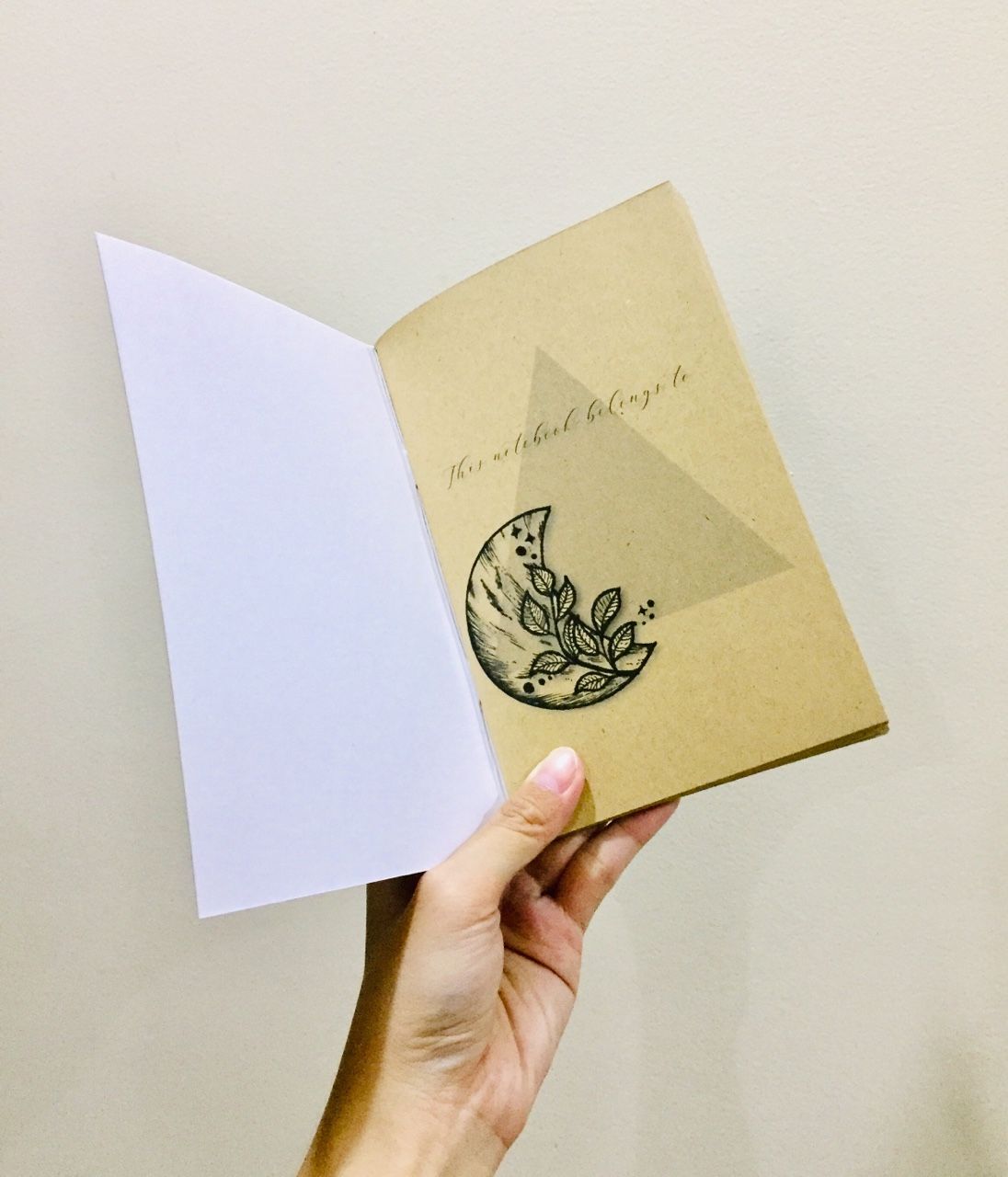Sổ tay thiết kế Dreamer - Ruột giấy kraft (xấp xỉ B6)