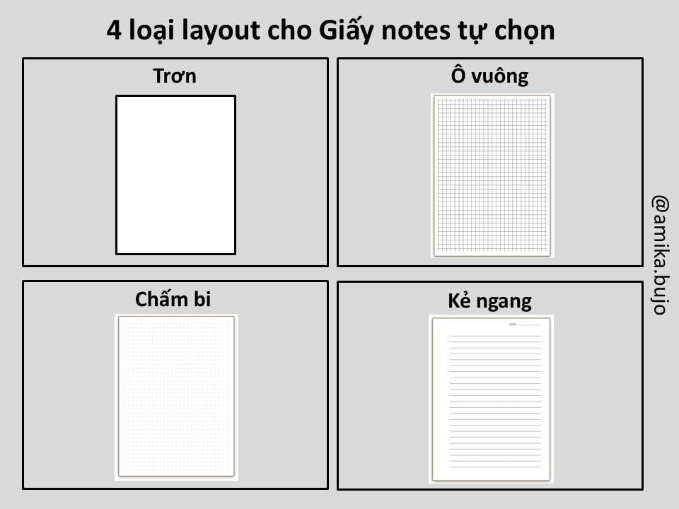 Sổ bấm / Lõi sổ da (Traveller's Notebook) kích thước theo yêu cầu
