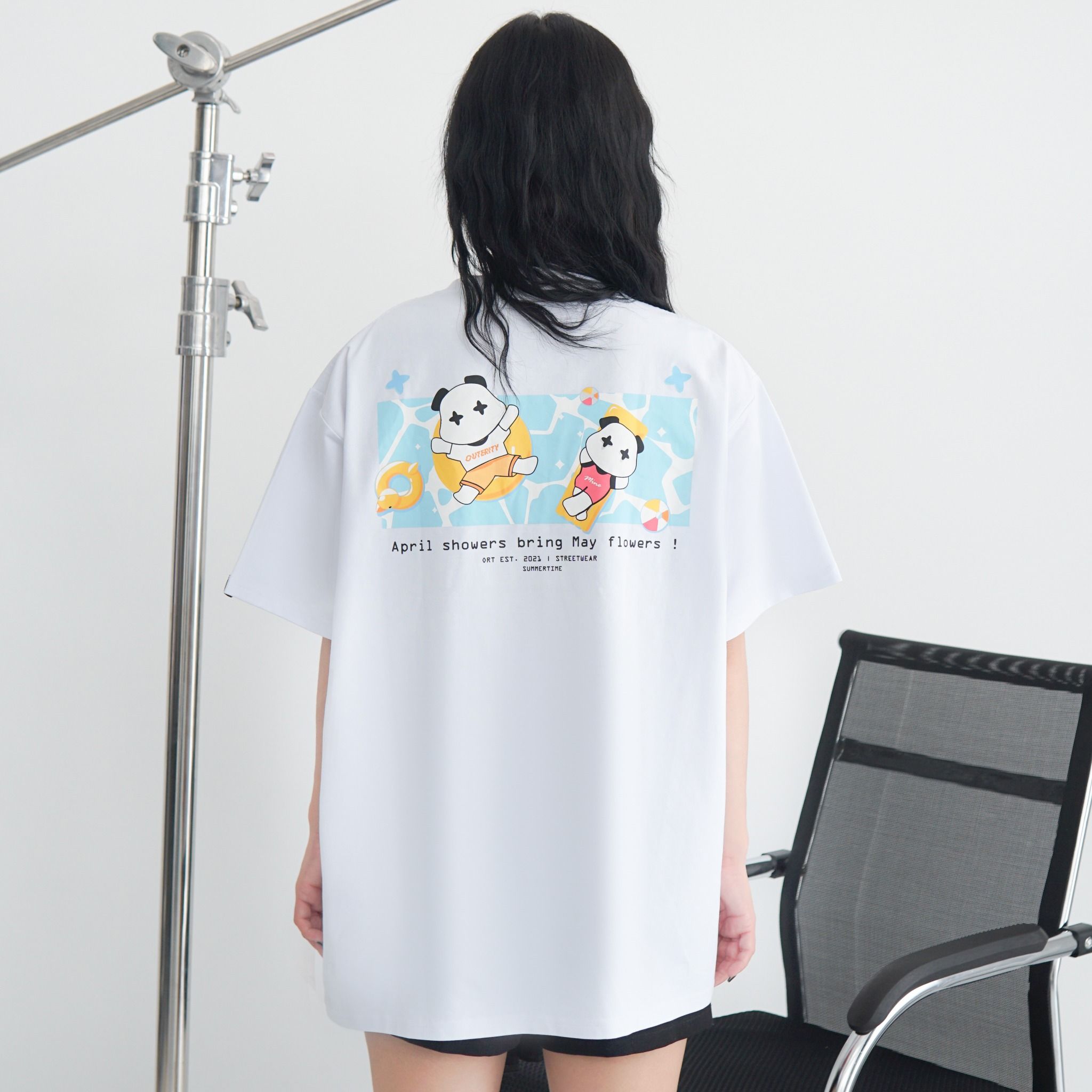 .Swimming Tee