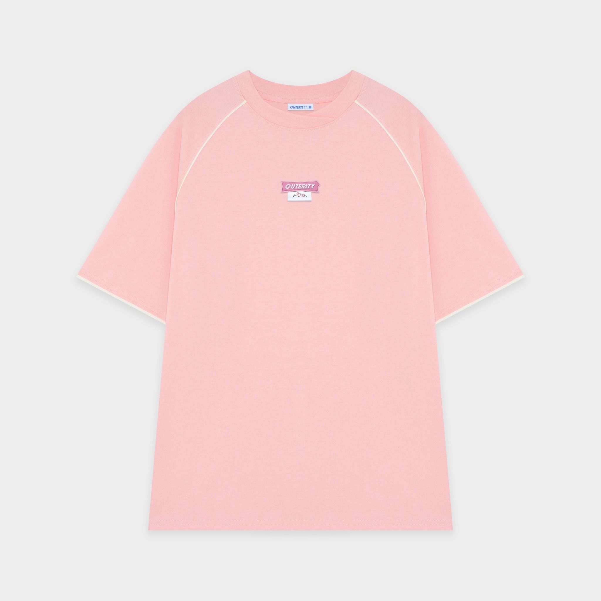 Outerity Pesca Tee / Pastel Pink