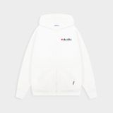  HOODIE ZIP ACUTE COLOR / WHITE COLOR 