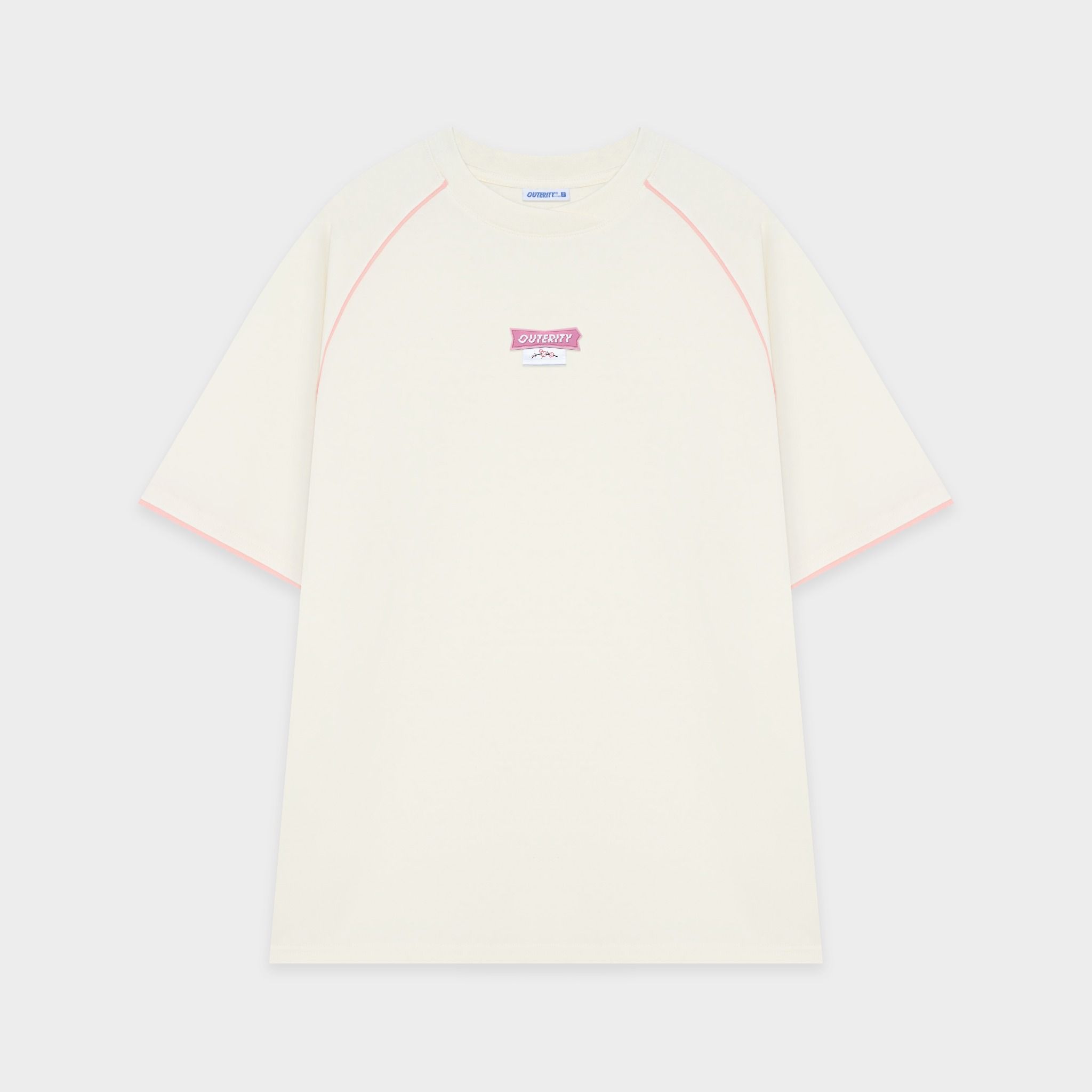 Outerity Pesca Tee / Cannoli Cream