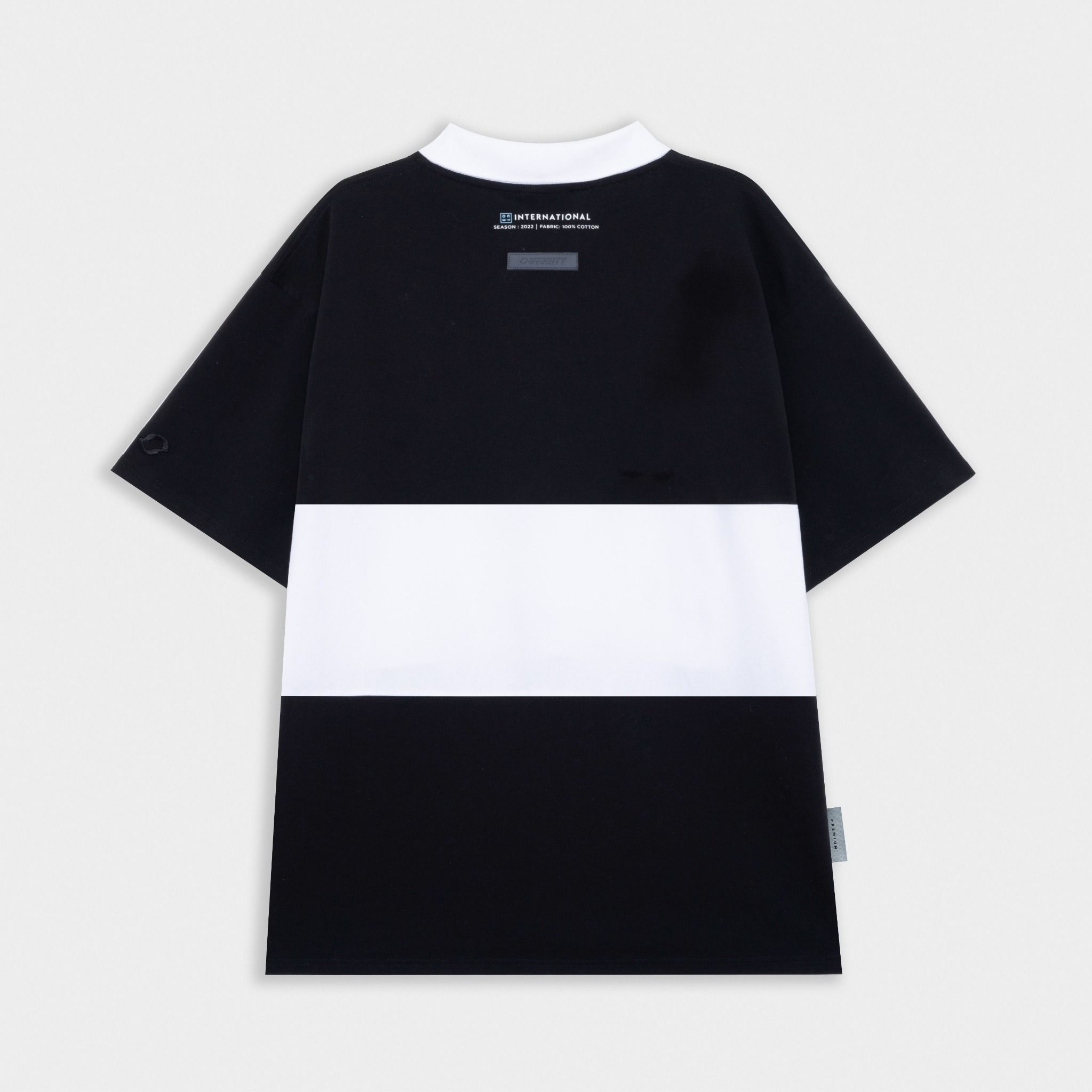  POLO CROSS - ITALICS / Black-White Color 