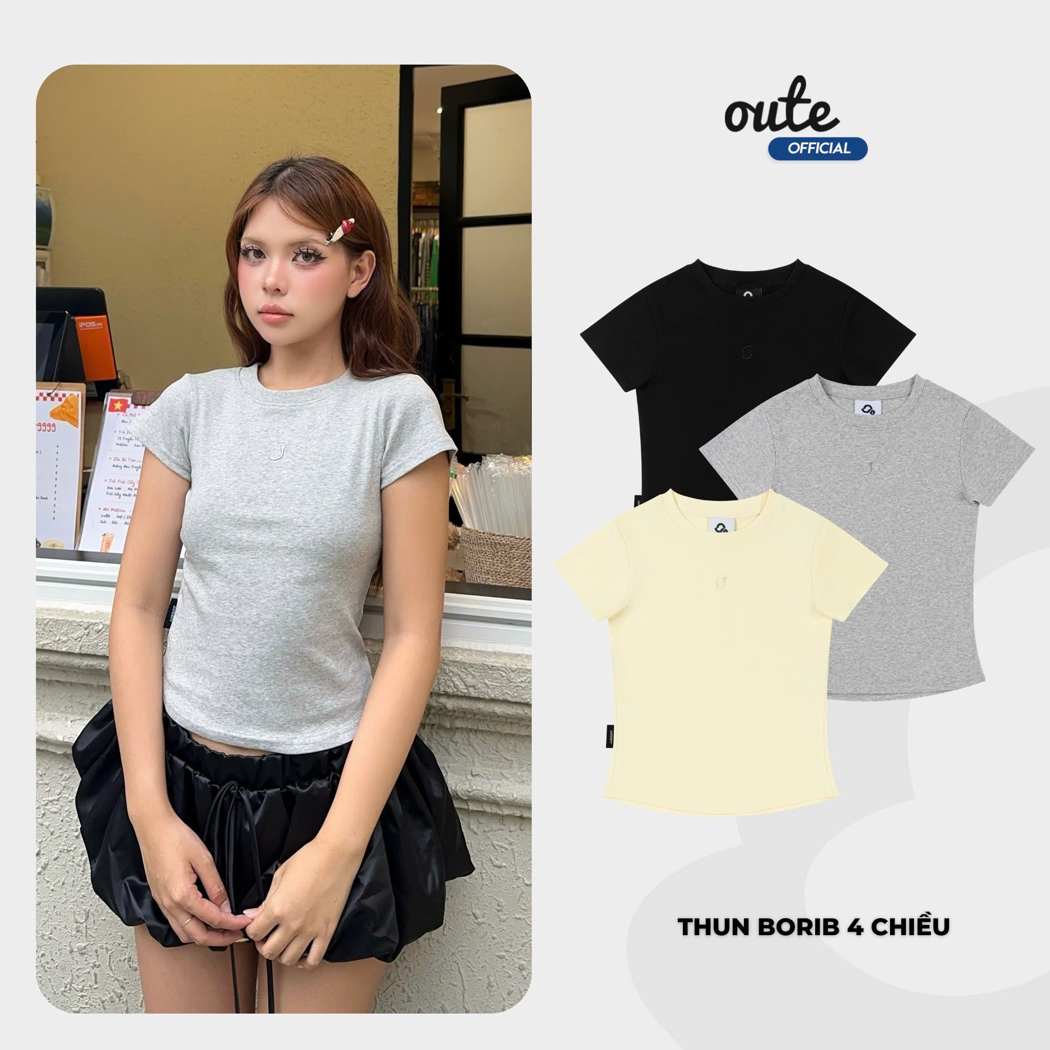 Áo Thun Ôm Body Outerity Slim Tee Basic