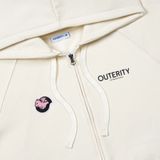  Outerity Dragon Hoodie Double Zip / Cannoli Cream 