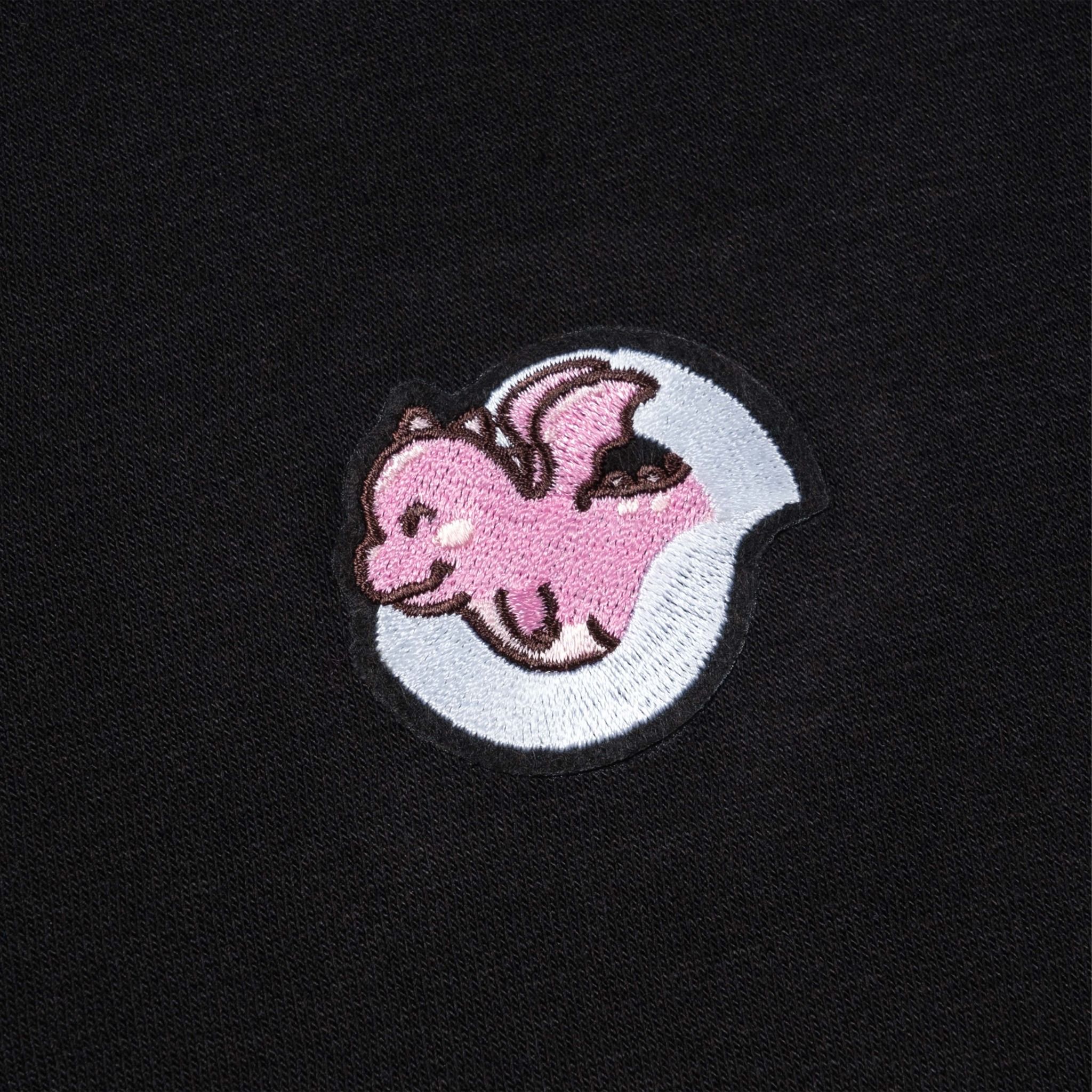 Outerity Dragon Hoodie Double Zip / Black