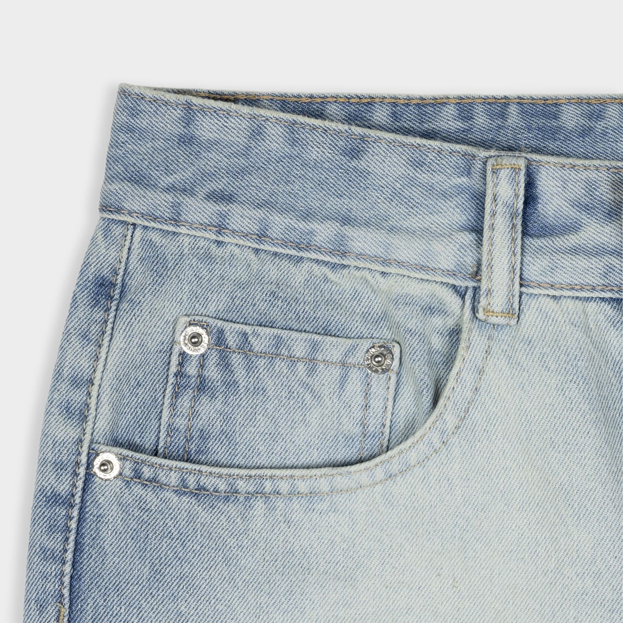 Outerity Jean Bottom Up Form Unisex / Xanh Vàng