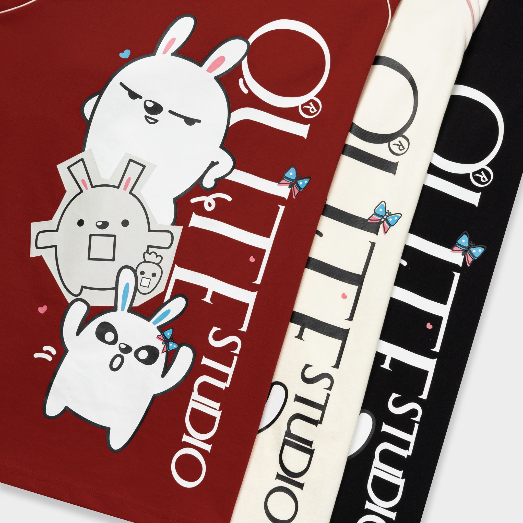Outerity Bunnies Tee / Black
