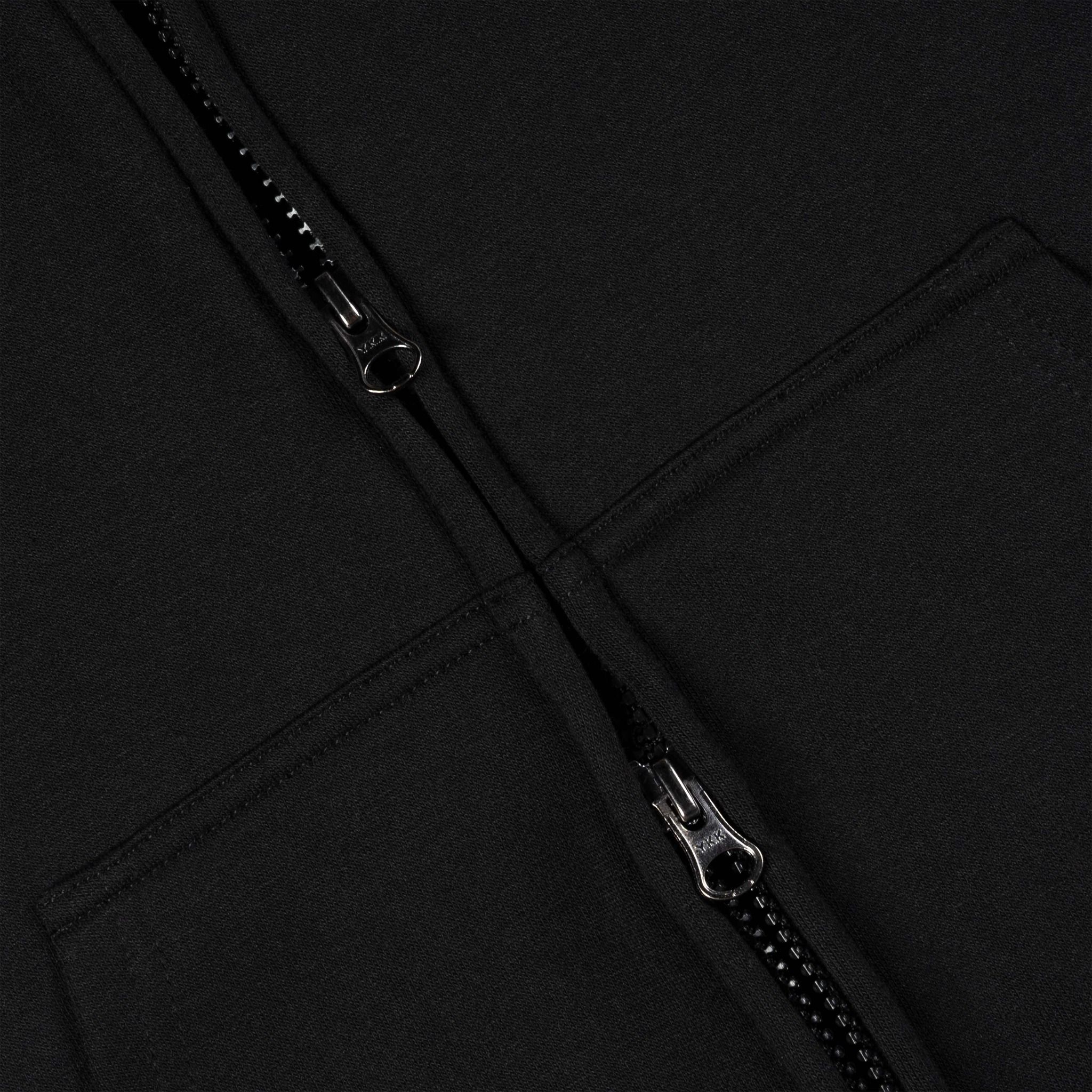 Outerity Dragon Hoodie Double Zip / Black