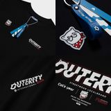  Outerity Meowment Tee | Meows Collection / Black 