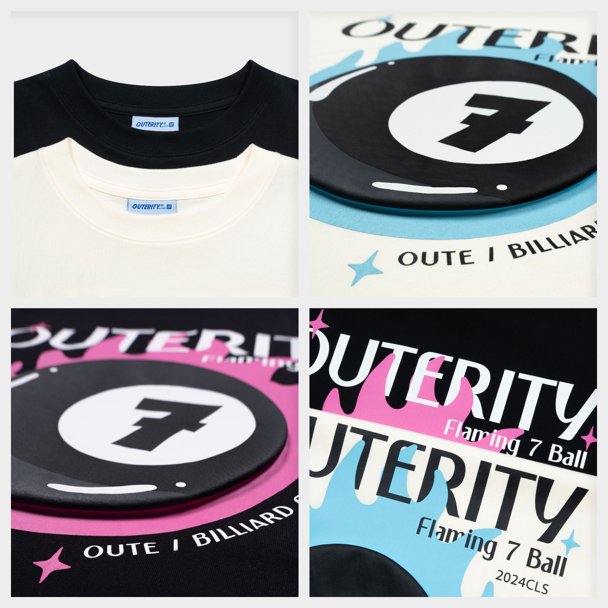 Outerity Billiard Club Tee / Cannoli Cream