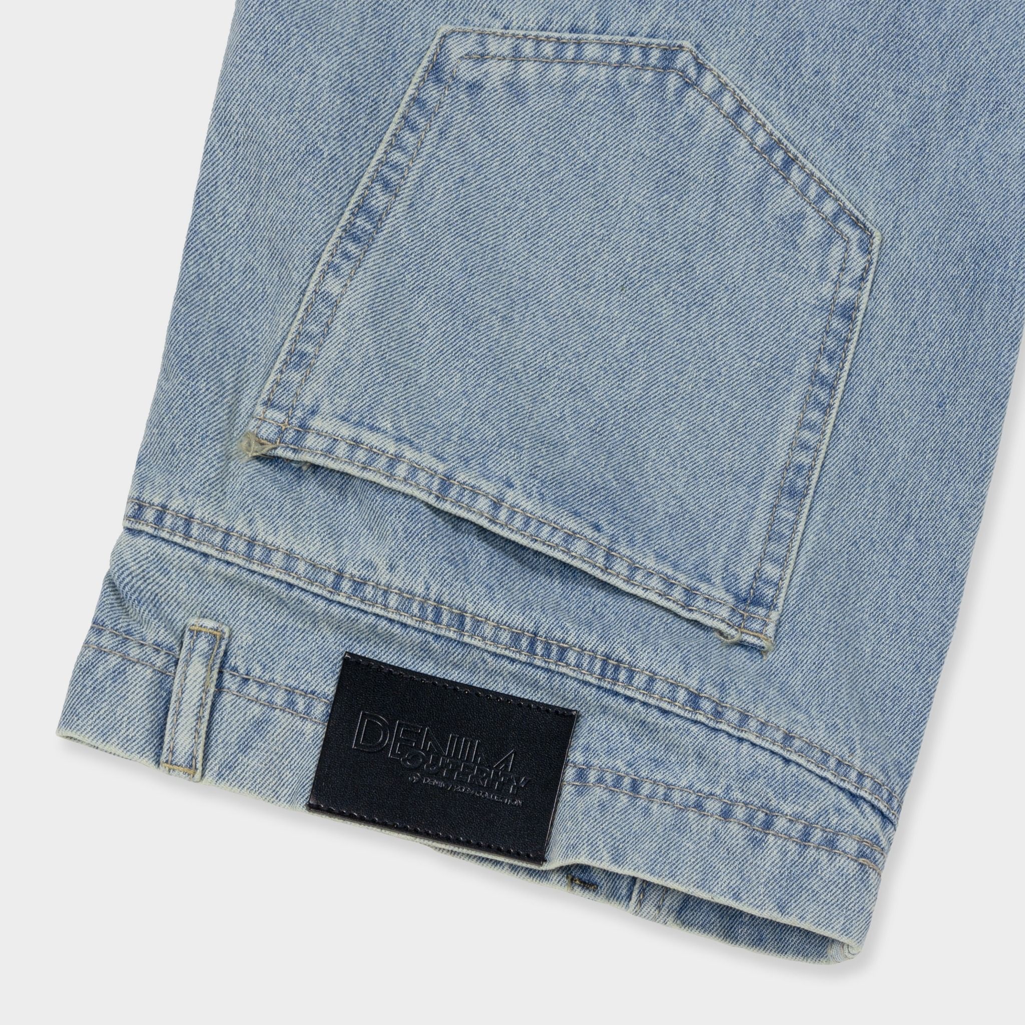 Outerity Jean Bottom Up Form Unisex / Xanh Vàng