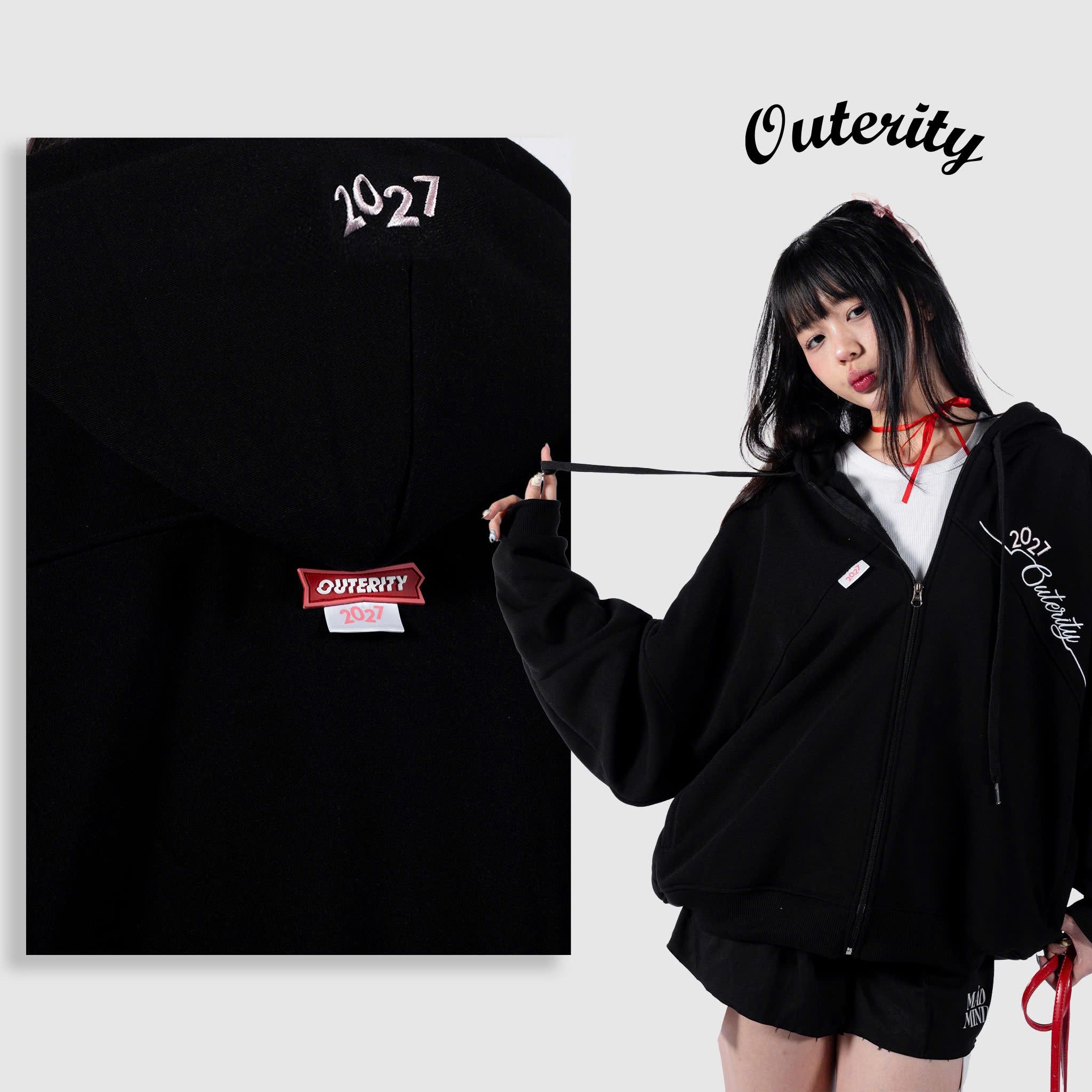 Áo Khoác Hoodie Zip Outerity 2027