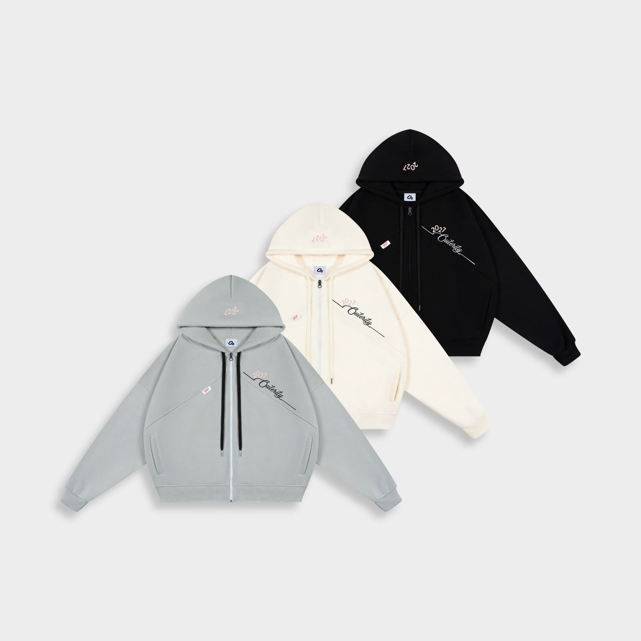 Áo Khoác Hoodie Zip Outerity 2027
