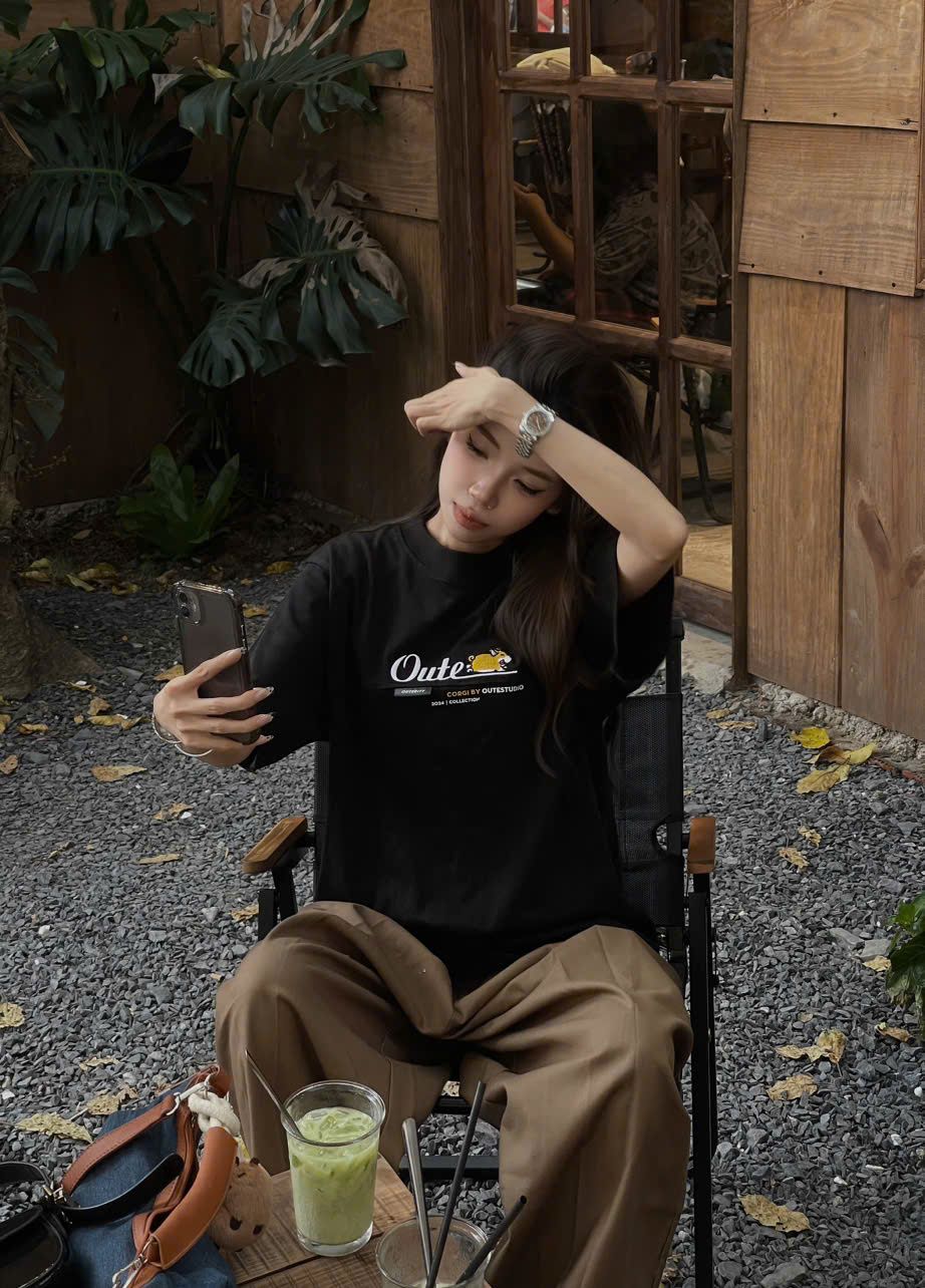 Áo Thun Outerity Corgi Line / Unisex Localbrand