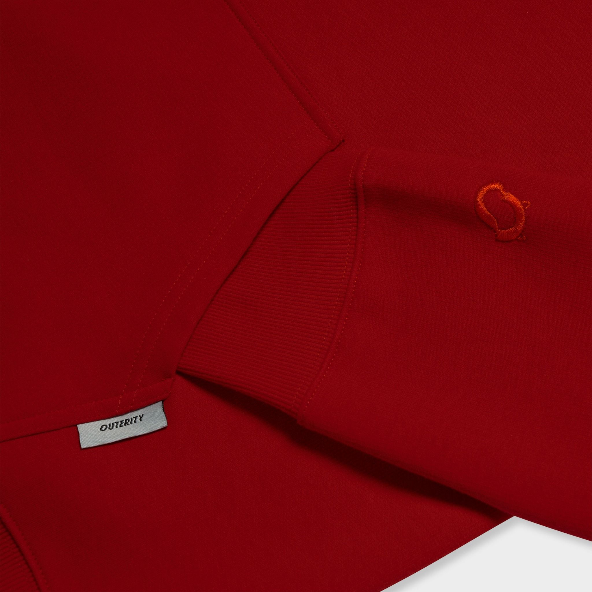Outerity Hoodie Newfont - Meow Collection / Red