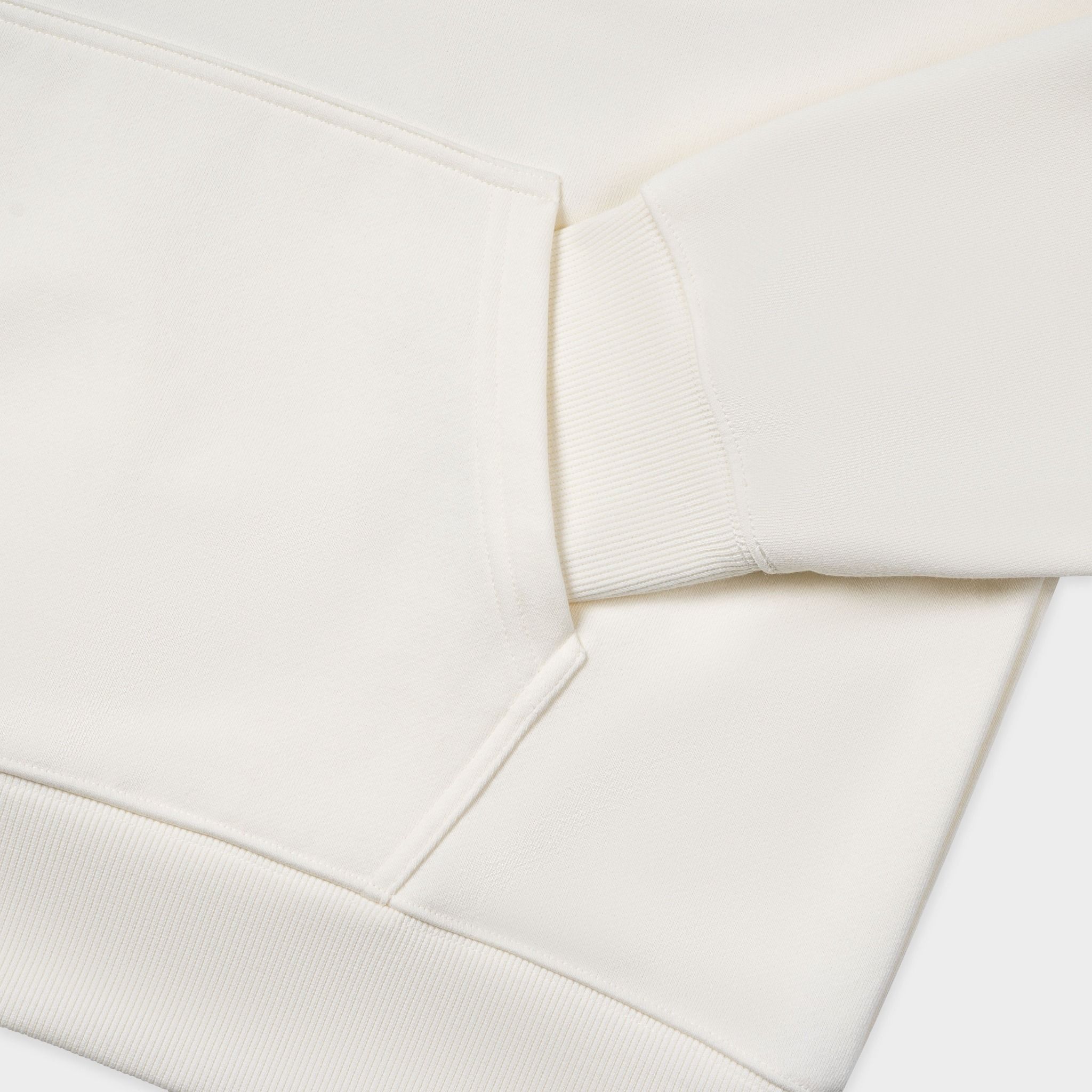 Hoodie Outerity No Internet / Canoli Cream