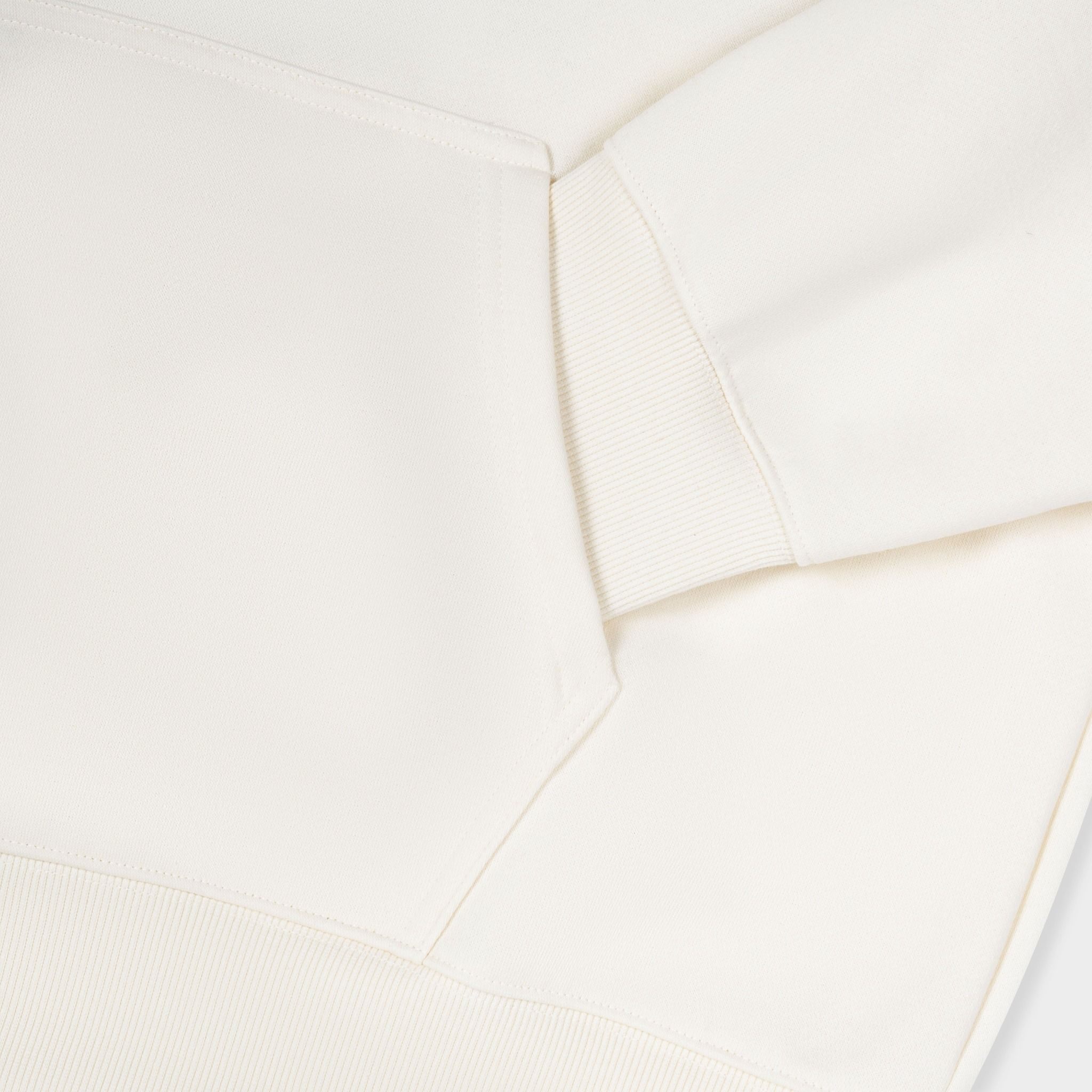 Outerity Hoodie Double Zip Blue Fish / Canoli Cream